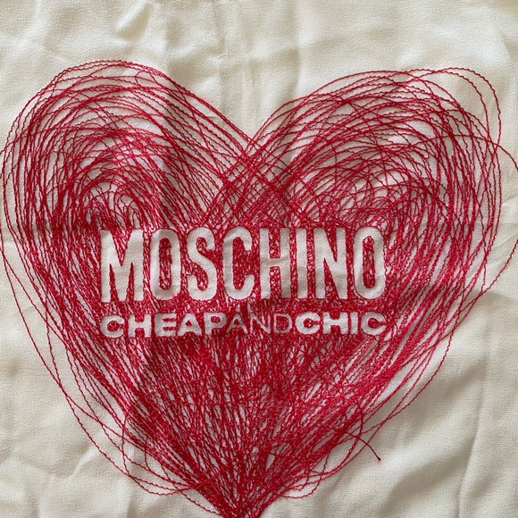 Moschino Silk Scarf - Picture 1 of 7